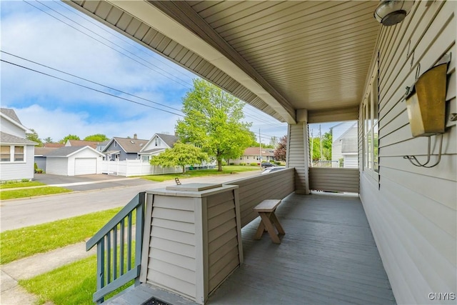 1407 Downer Ave, Utica, NY 13502 - porch featuring a residential view