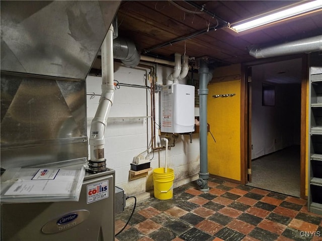 utilities with water heater