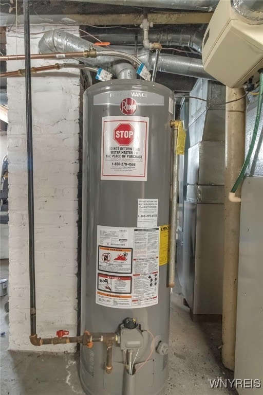 utilities with water heater