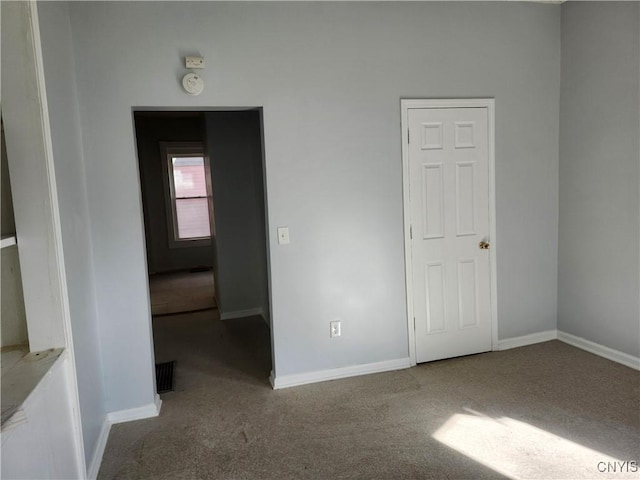 interior space with carpet floors