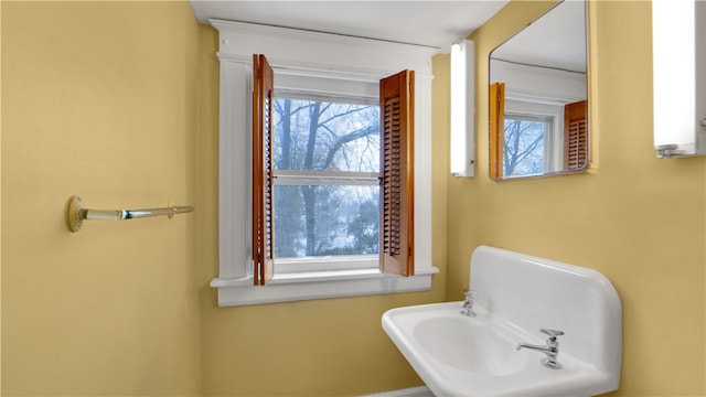 bathroom with a wealth of natural light