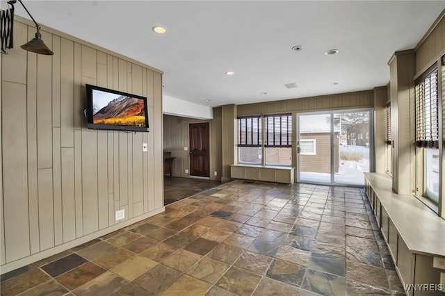 interior space with plenty of natural light