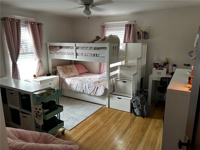 146 N Broad St, Norwich-City, NY 13815 - bedroom featuring multiple windows and light hardwood / wood-style flooring