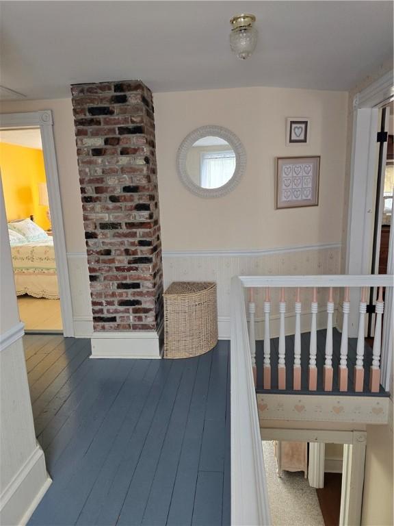 bedroom featuring hardwood / wood-style flooring