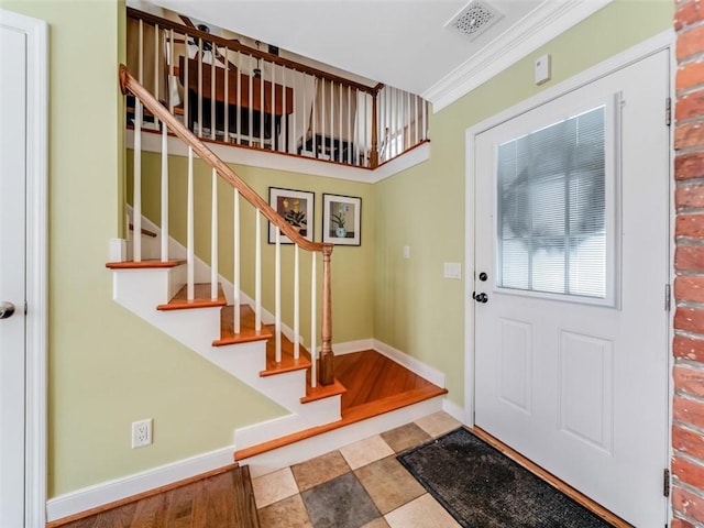 view of foyer entrance