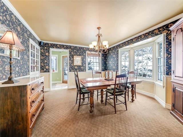 view of dining room