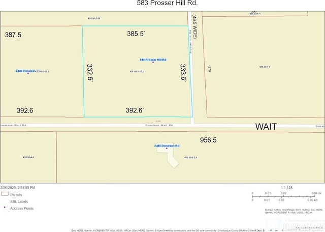 583 Prosser Hill Rd, Kiantone, NY 14701