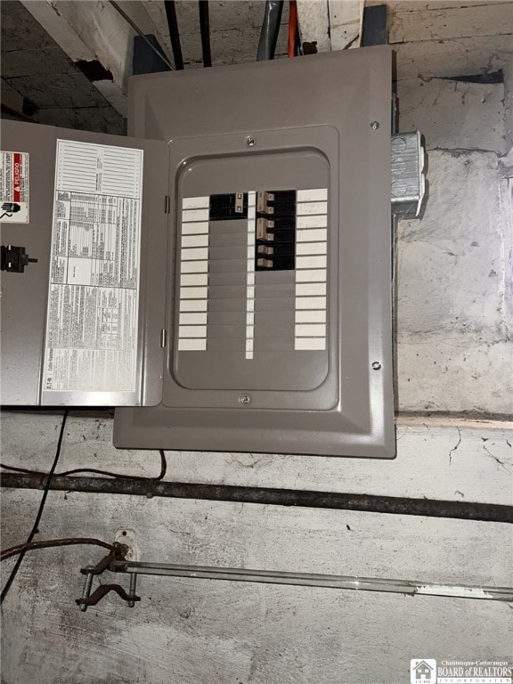 utilities with electric panel