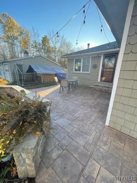 view of patio / terrace featuring outdoor dining space