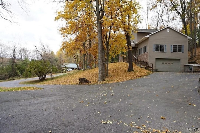 exterior space with driveway