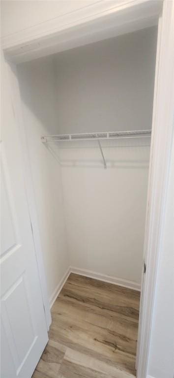 view of closet