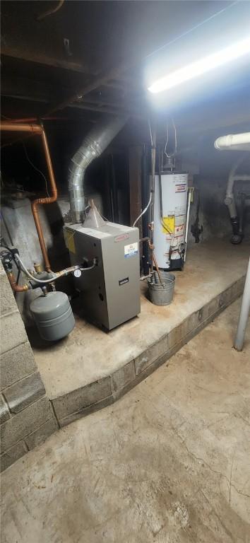 utilities with gas water heater