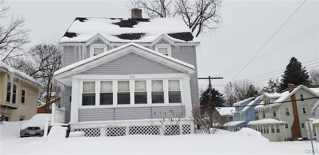 view of front of house