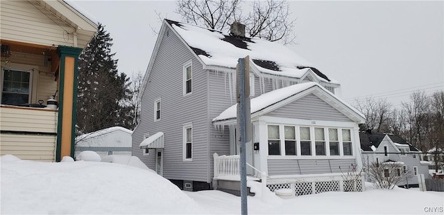 view of front of house