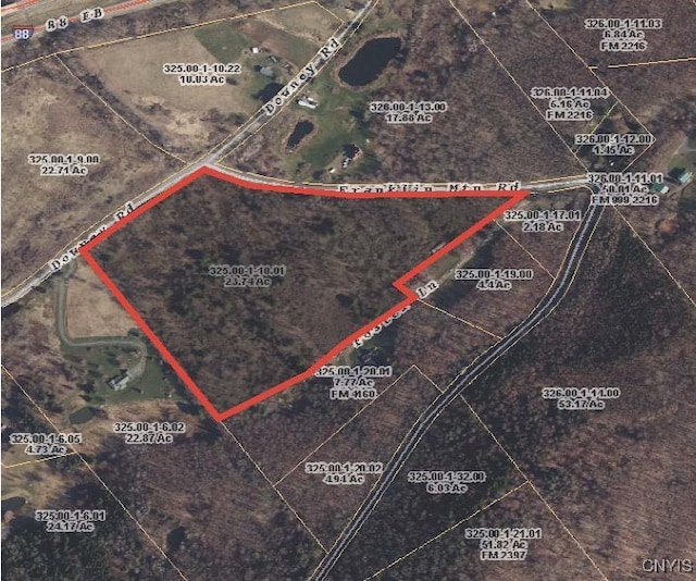 845 Franklin Mountain Rd, Otego NY, 13825 land for sale