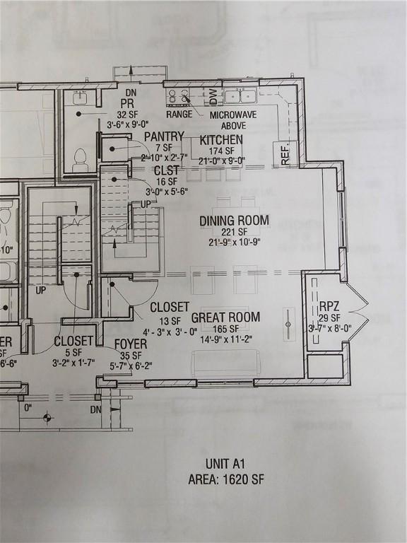 107 Water St Unit A1, Milo, NY 14527 - view of home floor plan