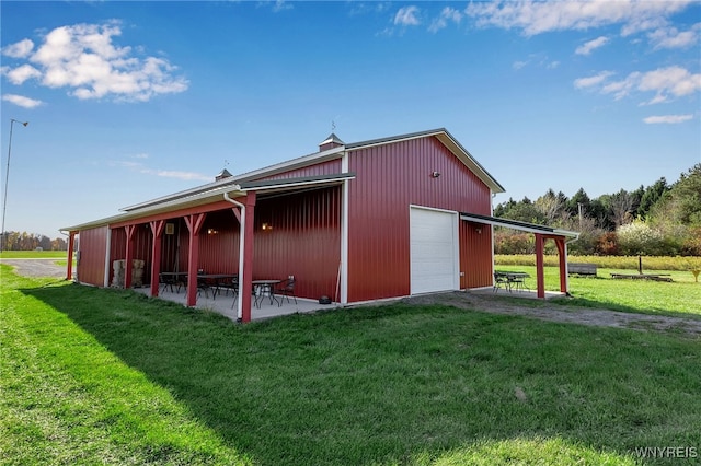 view of stable