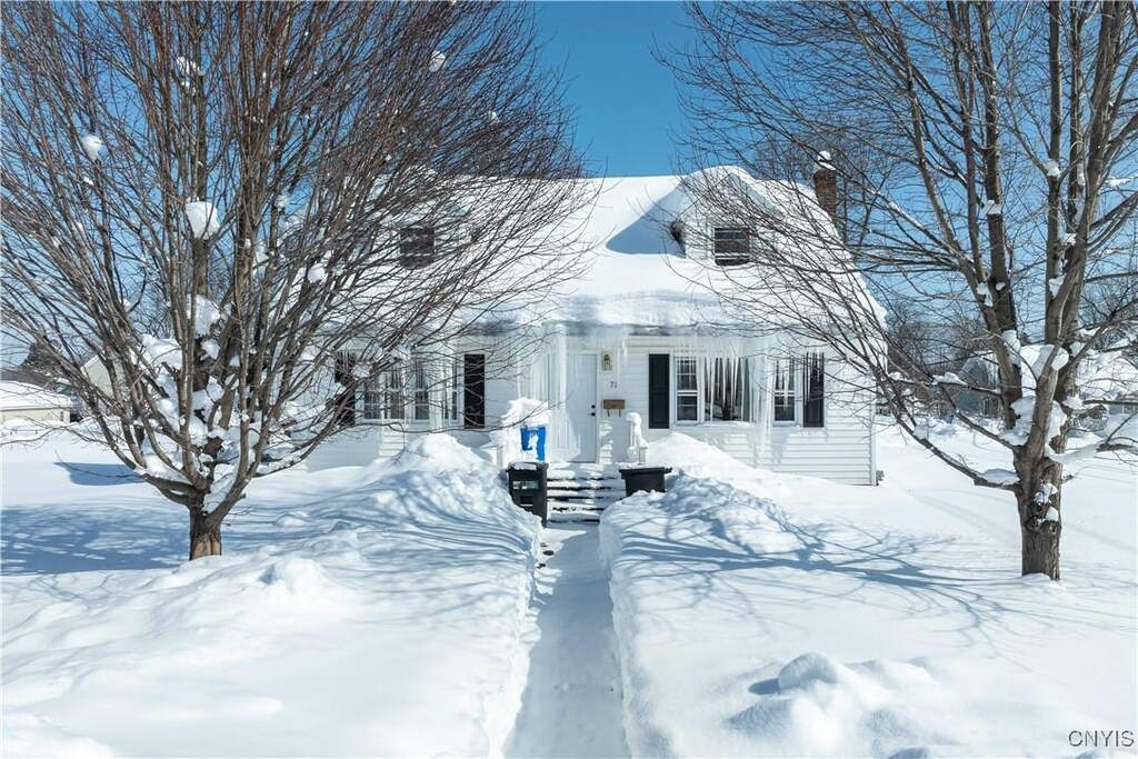 71 W 5th St S, Fulton, NY 13069 - view of cape cod-style house