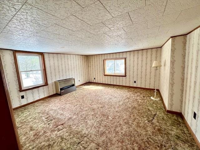 246 S Marvin St, Smethport-Borough, PA 16749 - unfurnished living room featuring carpet flooring