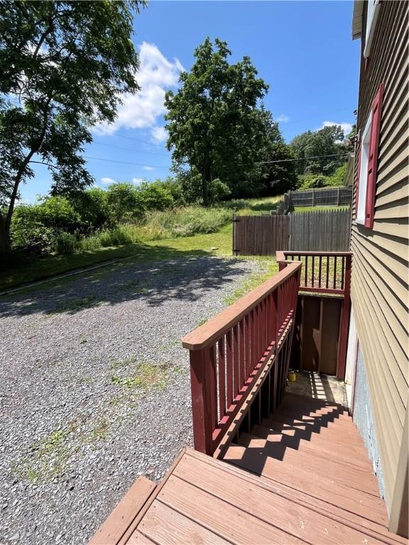 493 Prospect Hill Rd, Catlin, NY 14845 - view of wooden terrace