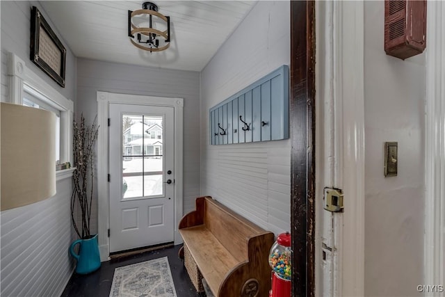 view of mudroom