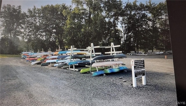 view of car parking