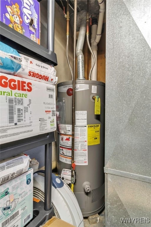 utilities with gas water heater