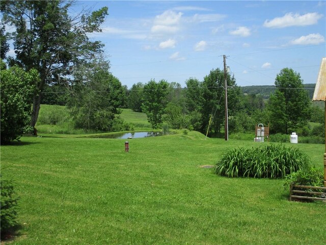 274 Reservoir Hill Rd, Plymouth, NY 13815 - view of green lawn