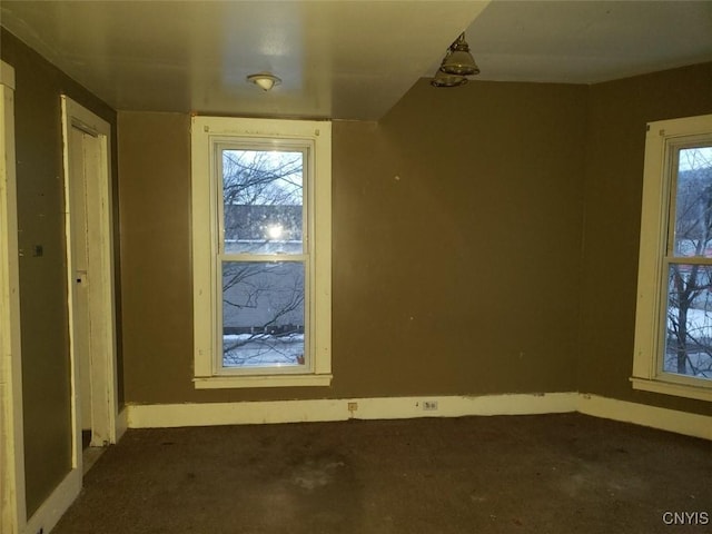 additional living space with baseboards