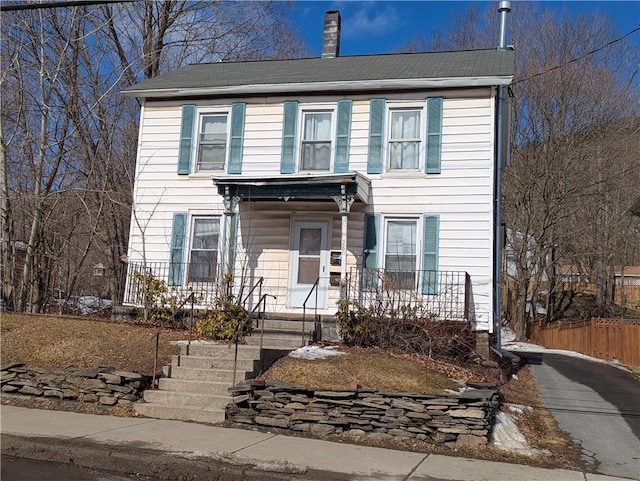 view of front of house