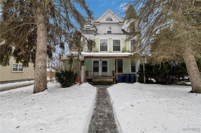 victorian house with a porch