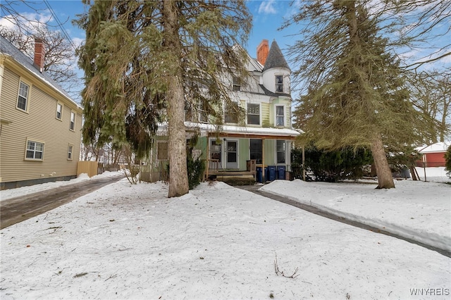 victorian home with a porch