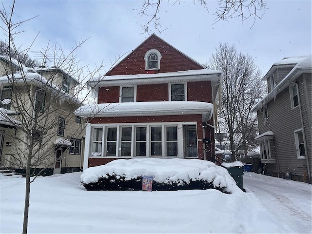 view of front of house