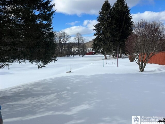 507 E Connell St, Olean-City, NY 14760 - view of yard layered in snow