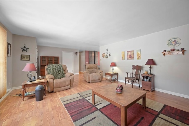 284 Main St, Worcester, NY 12197 - living room with wood finished floors and baseboards