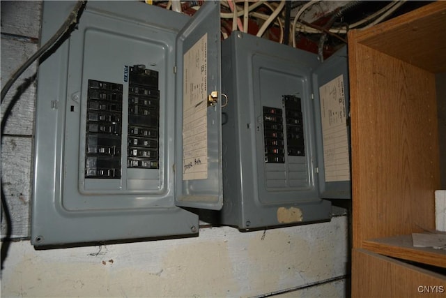 utilities with electric panel