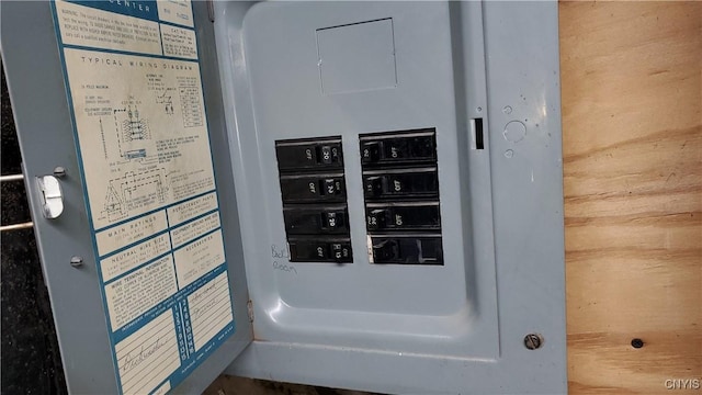 utilities with electric panel