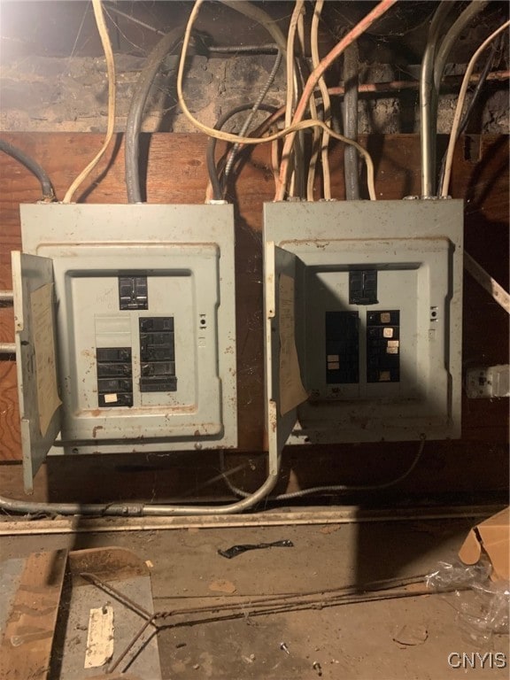 utilities with electric panel