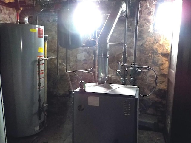 utilities with gas water heater