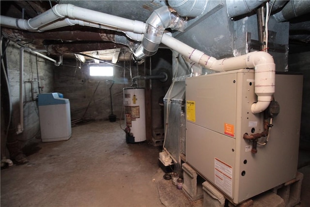 utilities with gas water heater