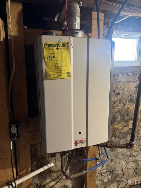 utilities with tankless water heater