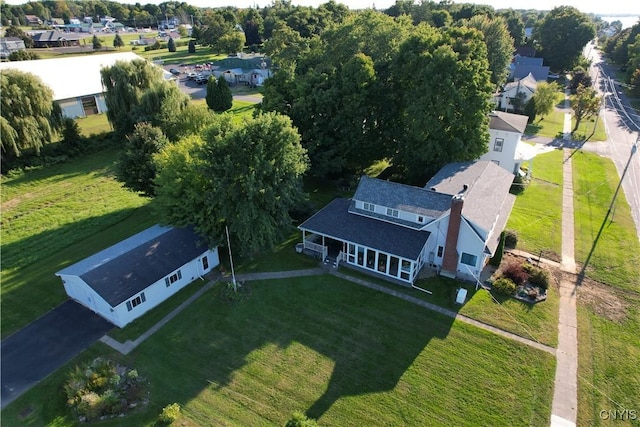 bird's eye view featuring a residential view