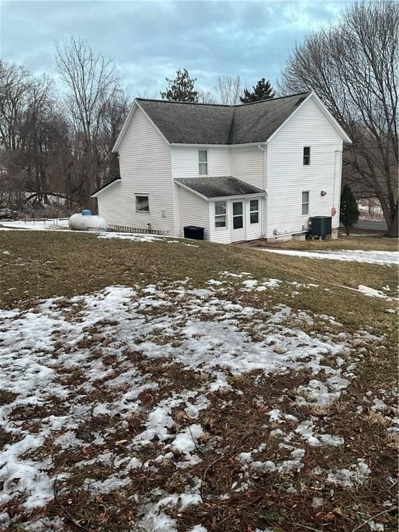 2812 Coates Rd, Jerusalem, NY 14527 - exterior space with central AC unit