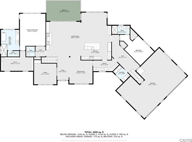 view of layout