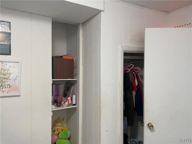 view of closet