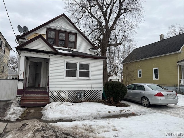 view of front of house