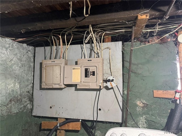 utilities with electric panel