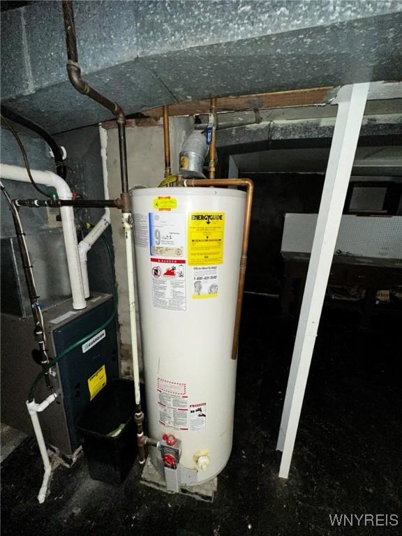 utilities with gas water heater