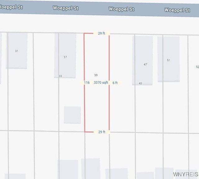 39 Woeppel St, Buffalo NY, 14211 land for sale