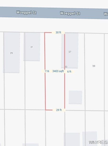 33 Woeppel St, Buffalo NY, 14211 land for sale